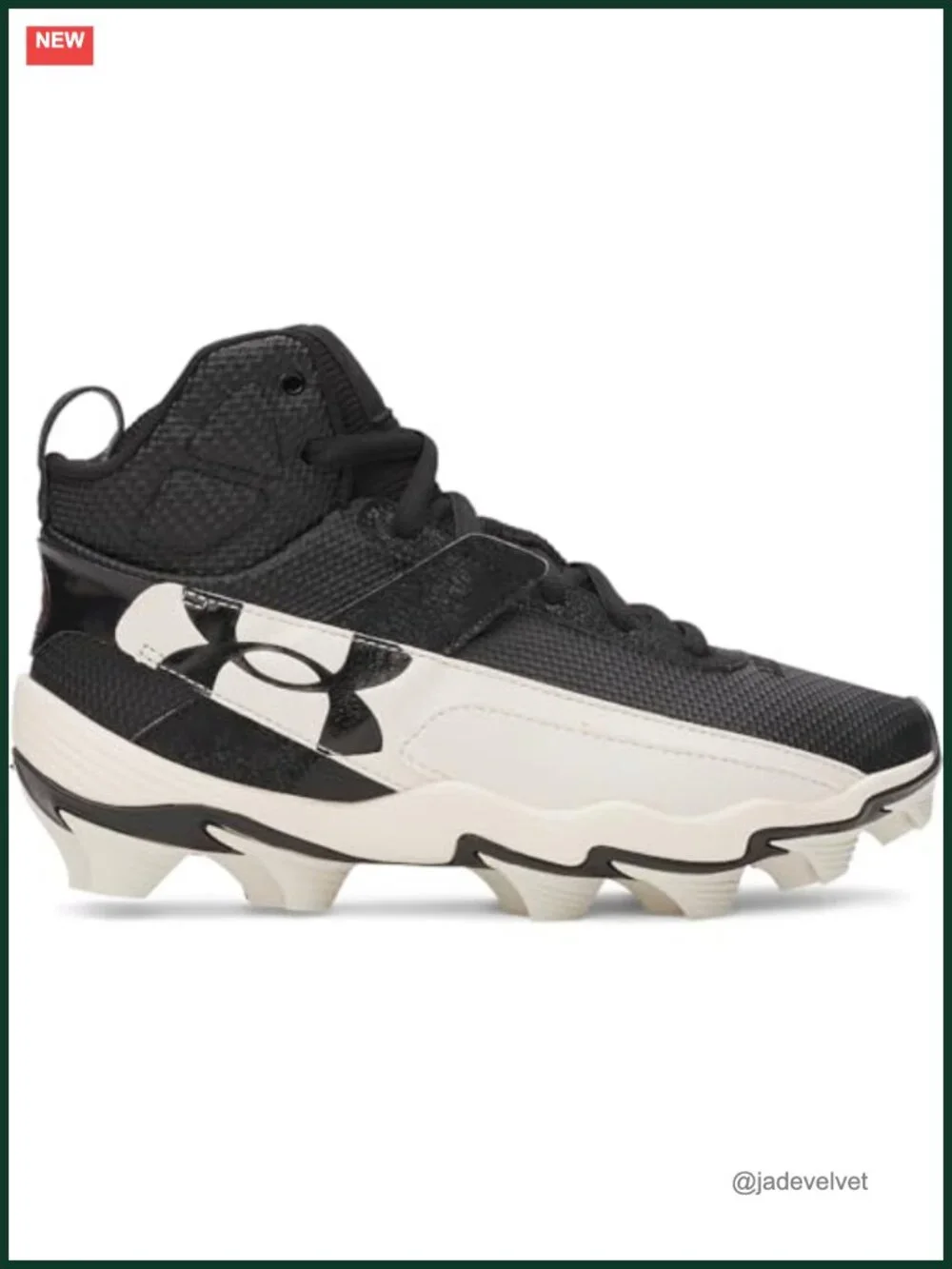 Boys Baseball Cleats for Toddler & Big Kid, Lightweight Synthetic Upper, EVA